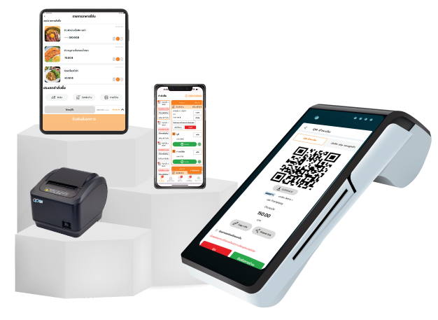 MENUDee POS devices and mobile app